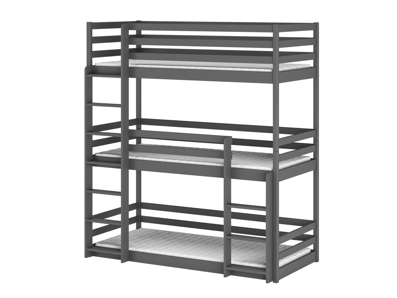 Triaukštė vaikiška lova TED 80x200 11