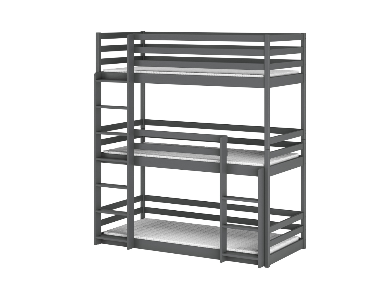 Triaukštė vaikiška lova TED 90x190 11