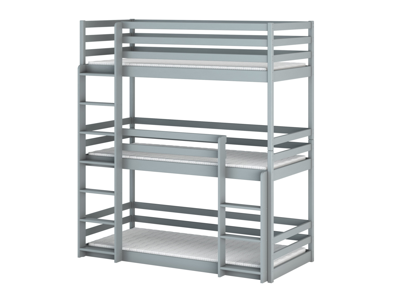 Triaukštė vaikiška lova TED 90x200 12