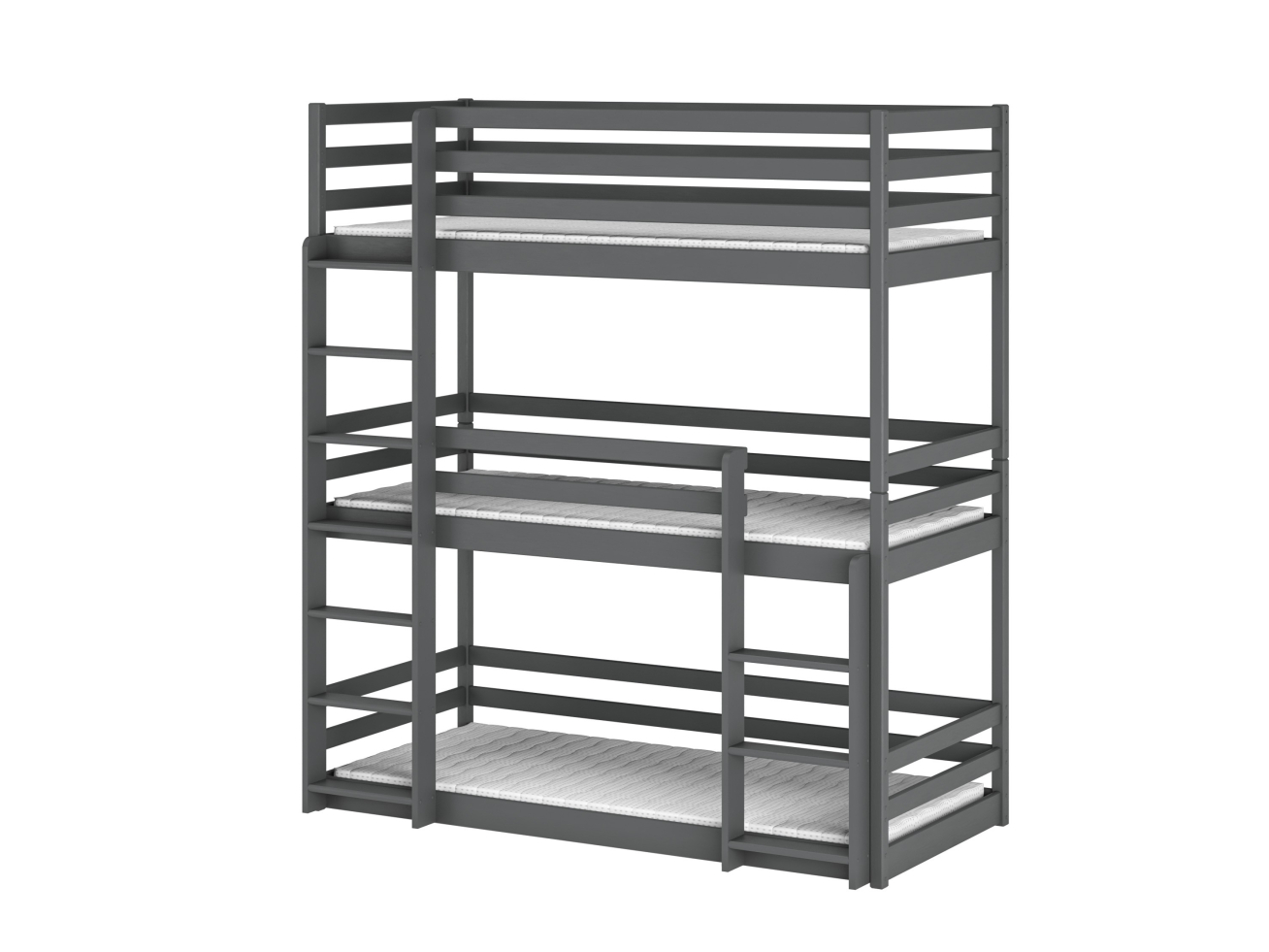 Triaukštė vaikiška lova TED 90x200 11