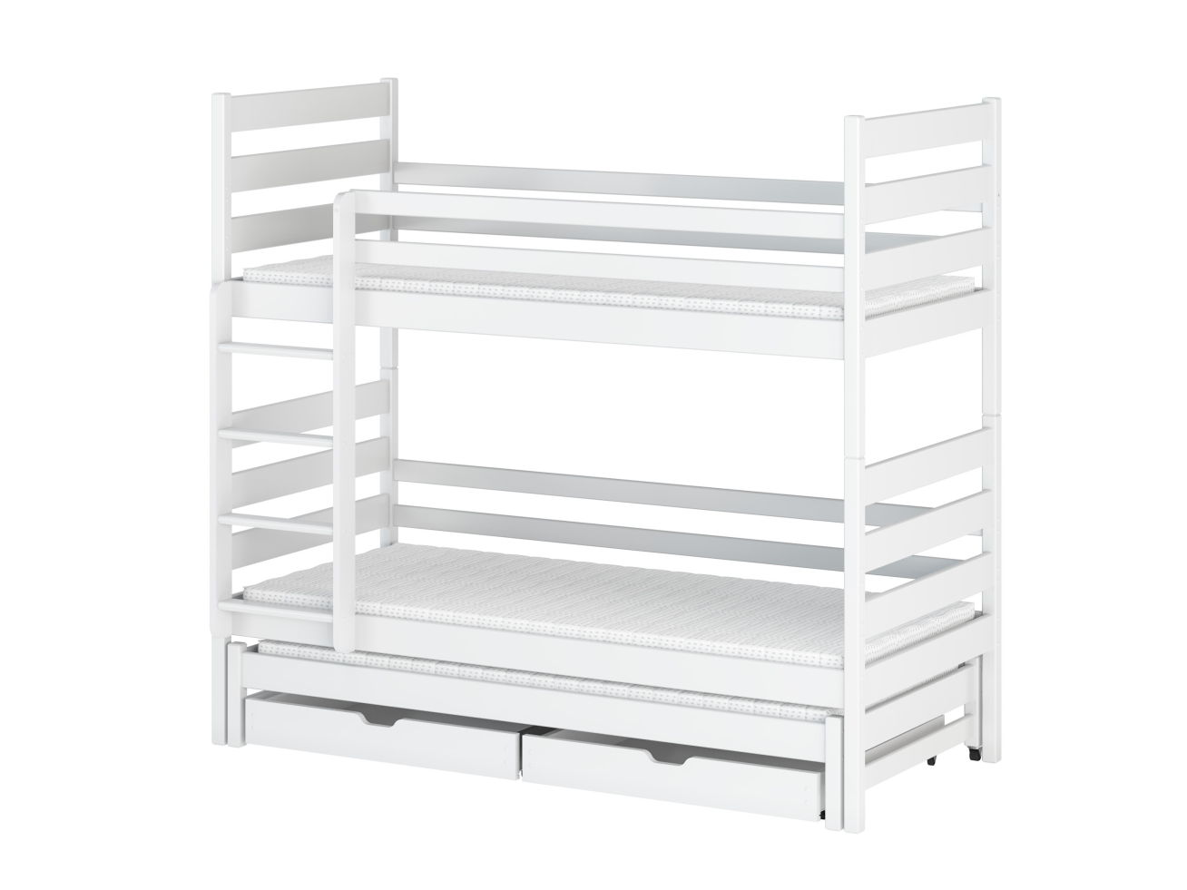 Trivietė vaikiška lova su stalčiais TOMI 80x160 5 Trivietė vaikiška lova su stalčiais TOMI 80x160 5