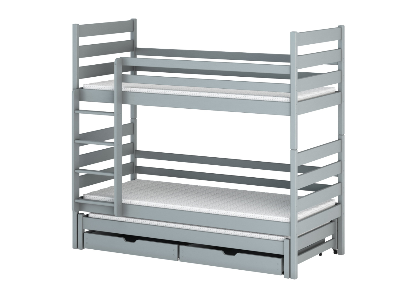 Trivietė vaikiška lova su stalčiais TOMI 80x160 7