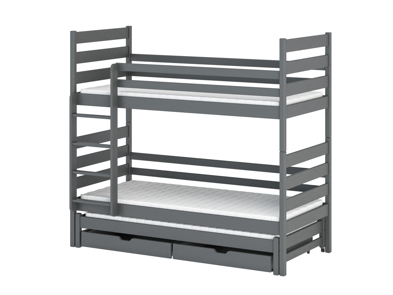 Trivietė vaikiška lova su stalčiais TOMI 80x160 6