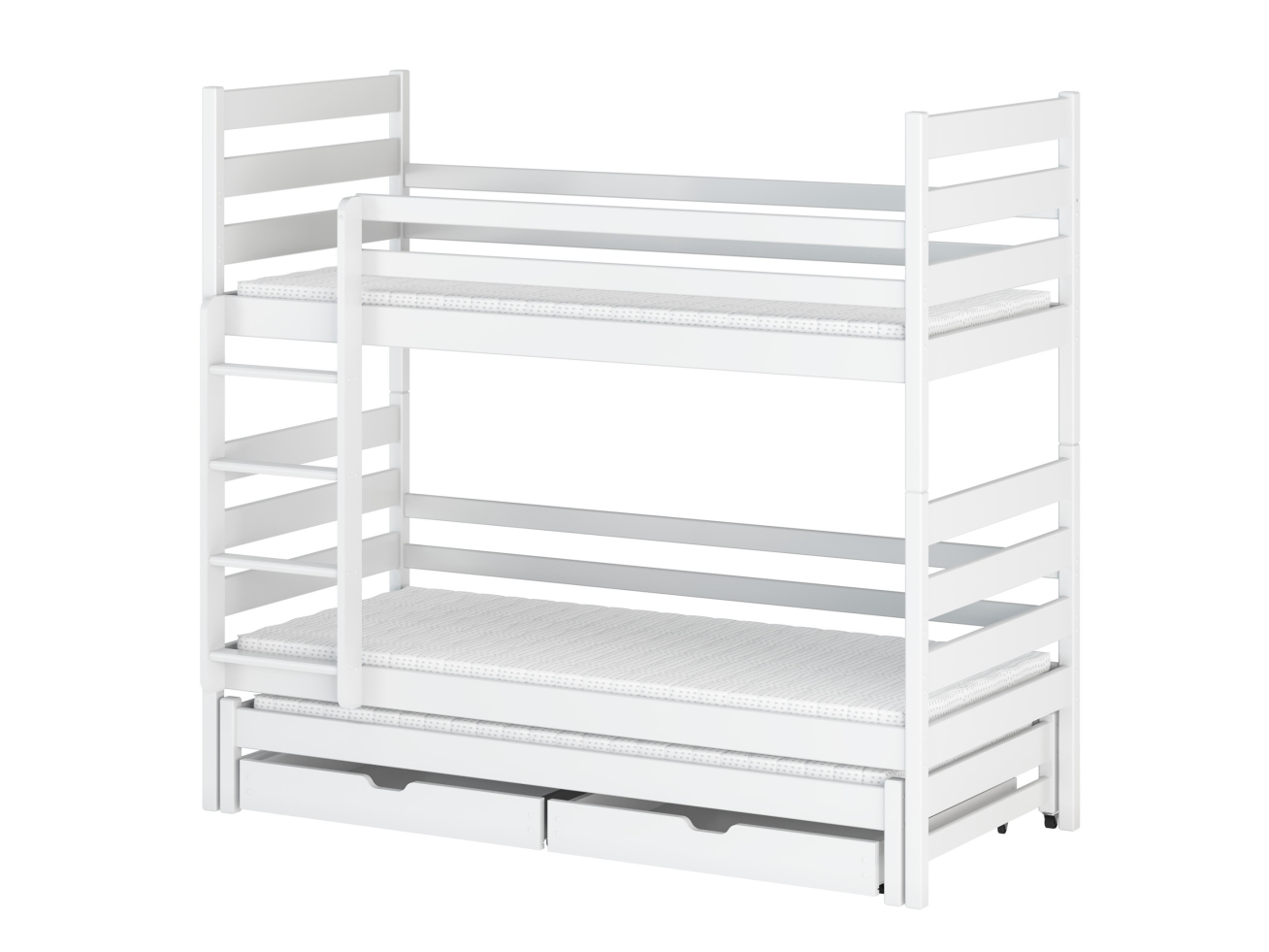 Trivietė vaikiška lova su stalčiais TOMI 80x180 5