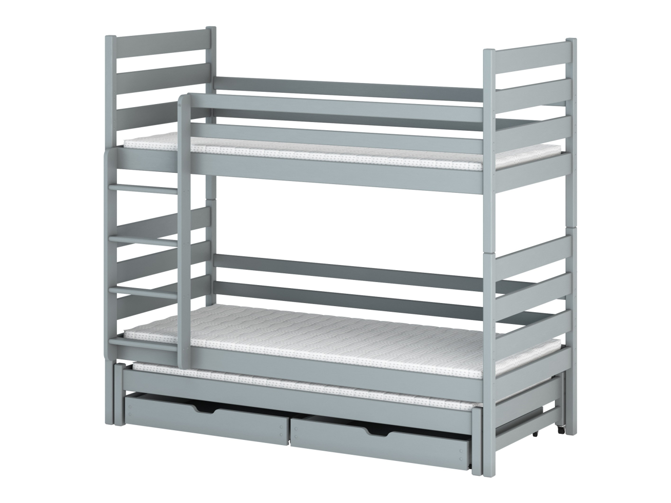 Trivietė vaikiška lova su stalčiais TOMI 80x200 7