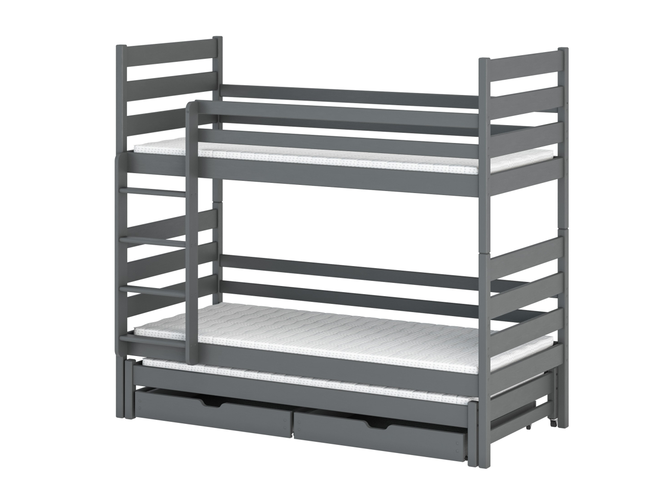 Trivietė vaikiška lova su stalčiais TOMI 80x200 6