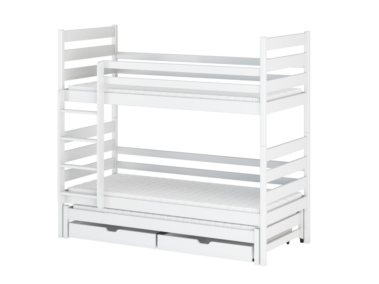 Trivietė vaikiška lova su stalčiais TOMI 90x190 5 Trivietė vaikiška lova su stalčiais TOMI 90x190 5