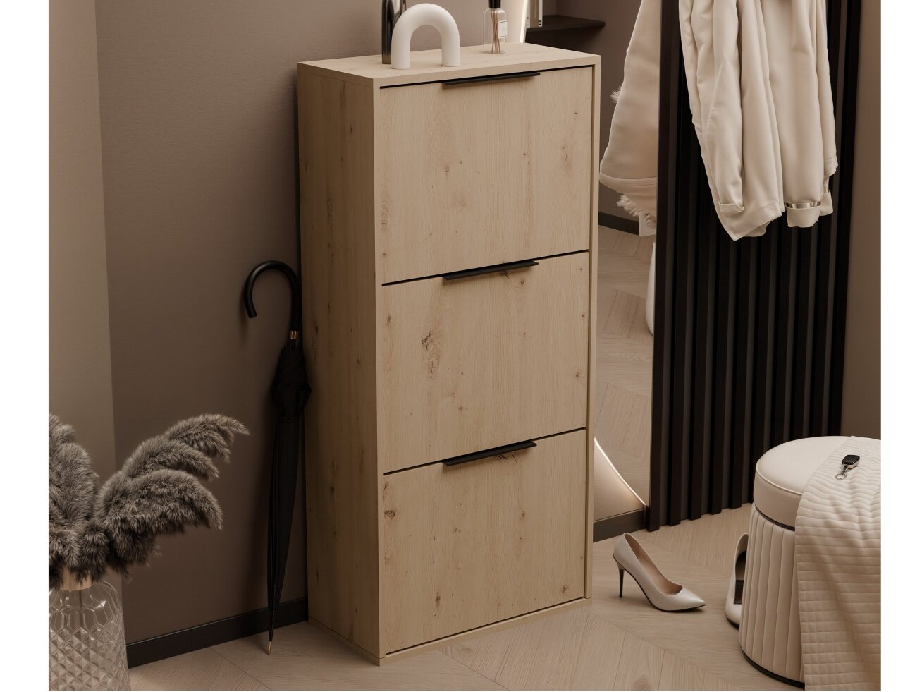 Batų Dėžė su galimybė pakabinti MILO 3S 2