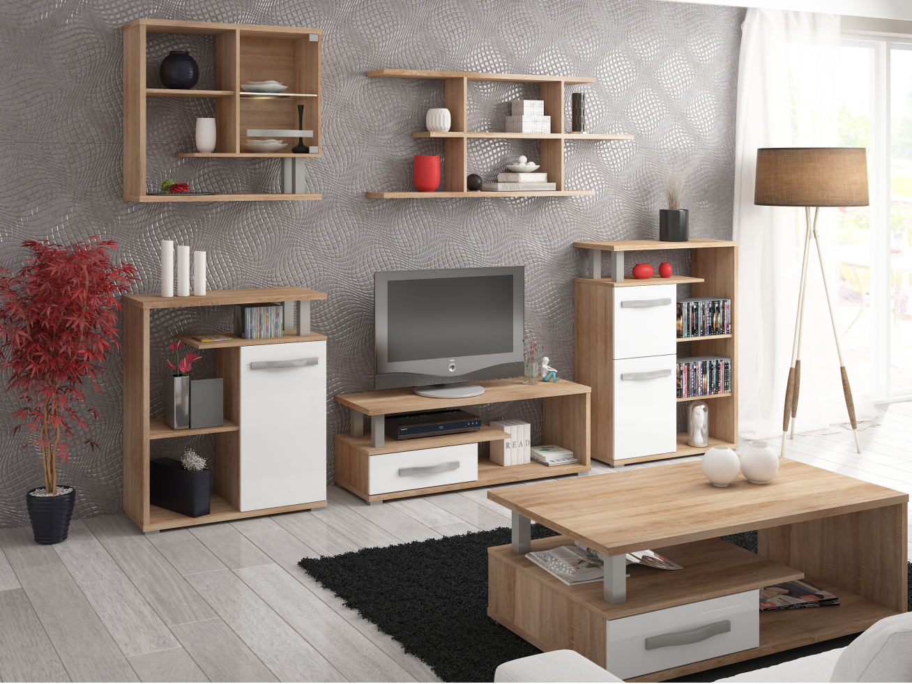 Svetainės baldų komplektas ANGEL 1 11