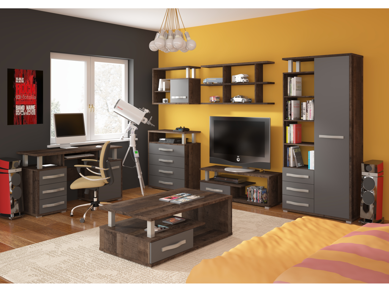 Svetainės baldų komplektas ANGEL 3 10 Svetainės baldų komplektas ANGEL 3 10