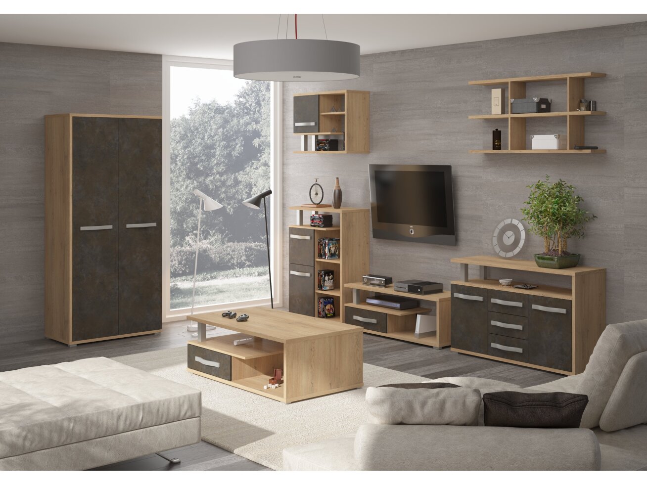 Svetainės baldų komplektas ANGEL 5 9 Svetainės baldų komplektas ANGEL 5 9