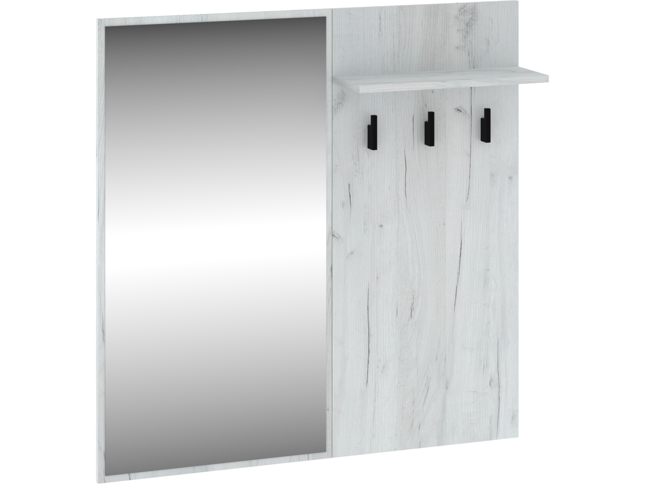 Drabužių kabykla su veidrodžiu BOS-19 7 Drabužių kabykla su veidrodžiu BOS-19 7