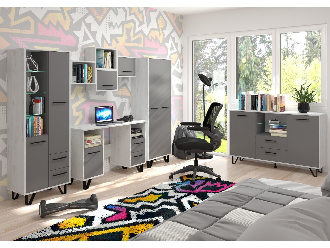 Svetainės baldų komplektas BOSS 5 10 Svetainės baldų komplektas BOSS 5 10