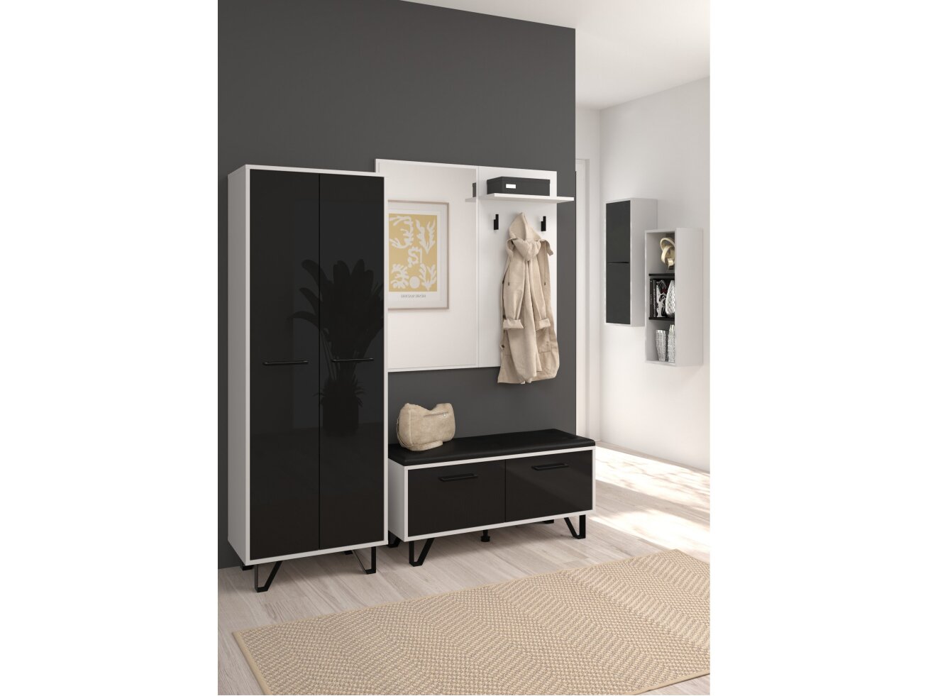 Prieškambario komplektas BOSS 6 1 Prieškambario komplektas BOSS 6 1