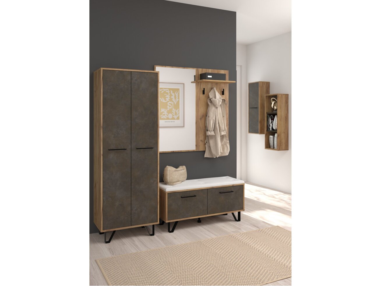 Prieškambario komplektas BOSS 6 5 Prieškambario komplektas BOSS 6 5