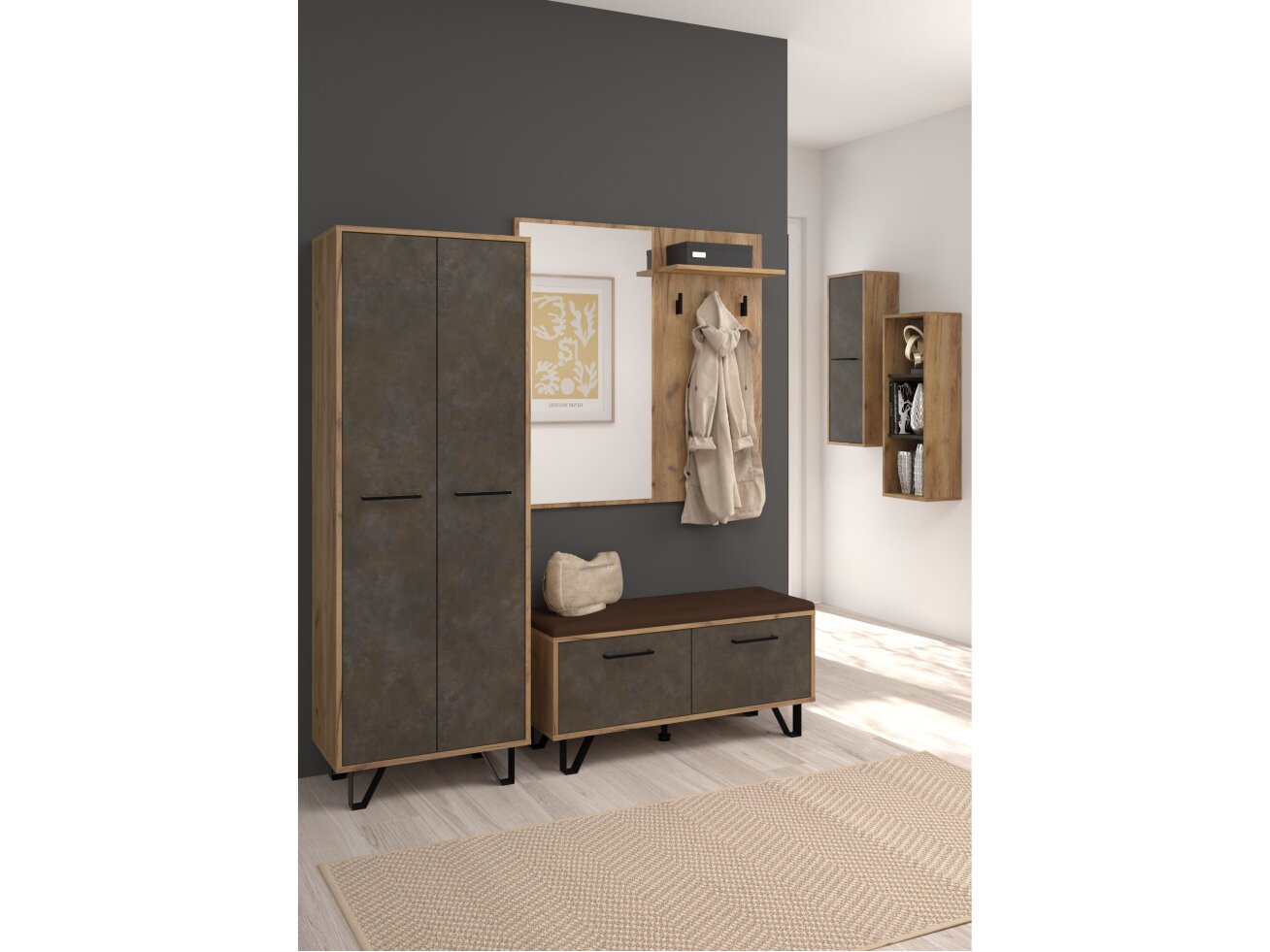 Prieškambario komplektas BOSS 6 6 Prieškambario komplektas BOSS 6 6