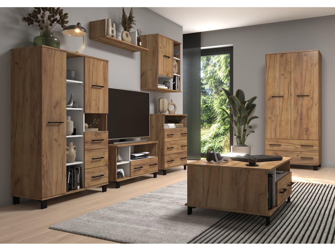 Svetainės baldų komplektas COOL 3 9