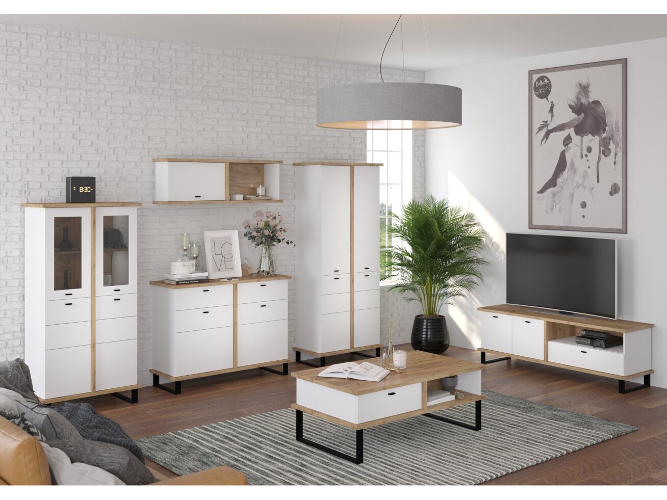 Svetainės baldų komplektas CROSS 3 9