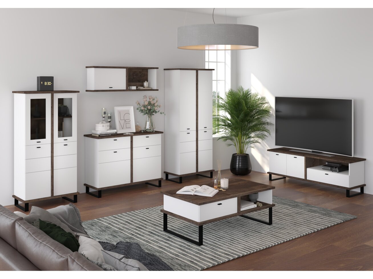 Svetainės baldų komplektas CROSS 3 7