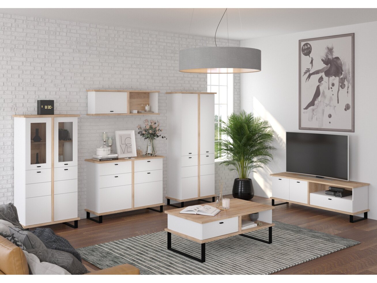 Svetainės baldų komplektas CROSS 3 8