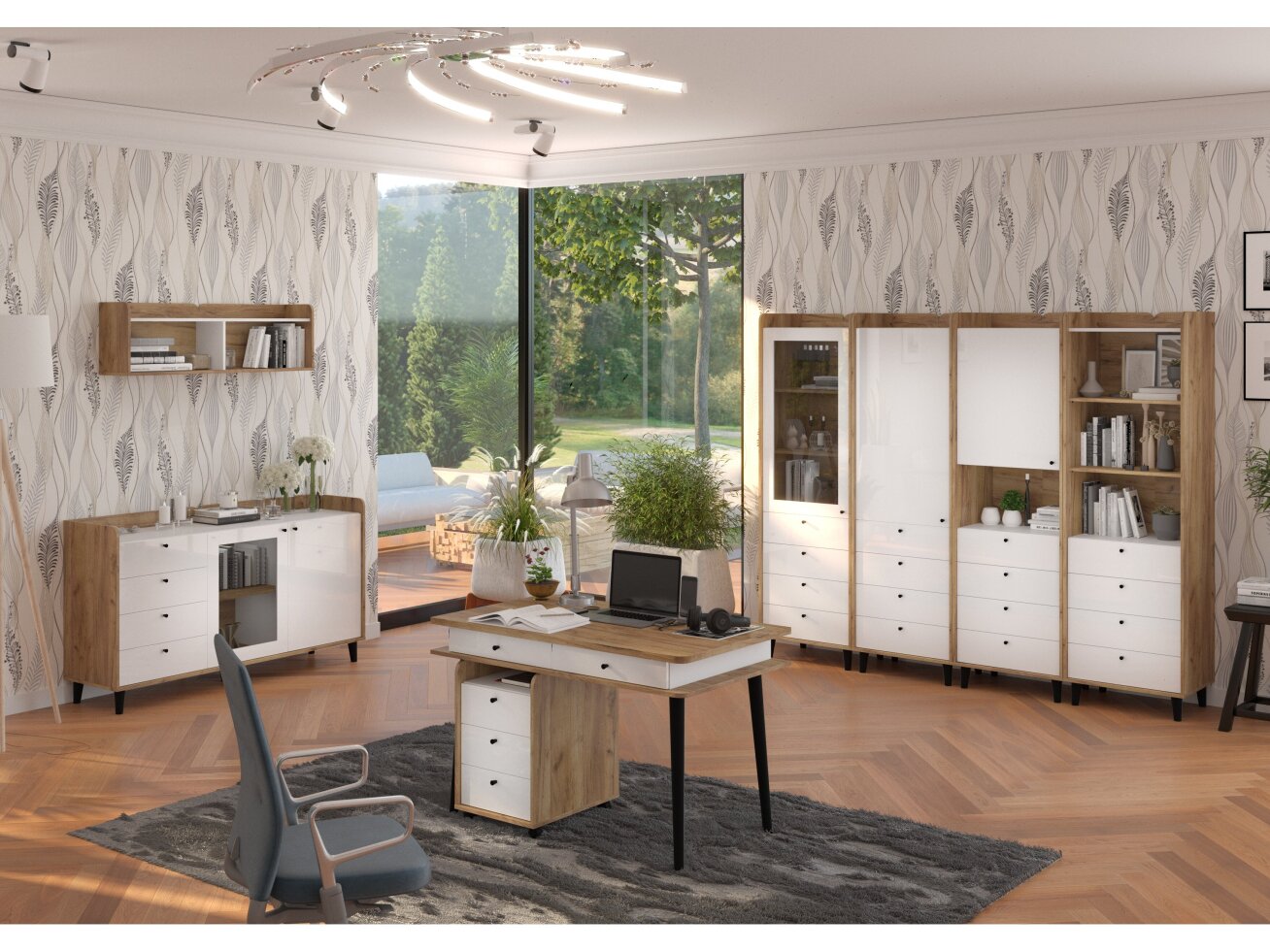 Biuro baldų komplektas DOLCE 6 12 Biuro baldų komplektas DOLCE 6 12