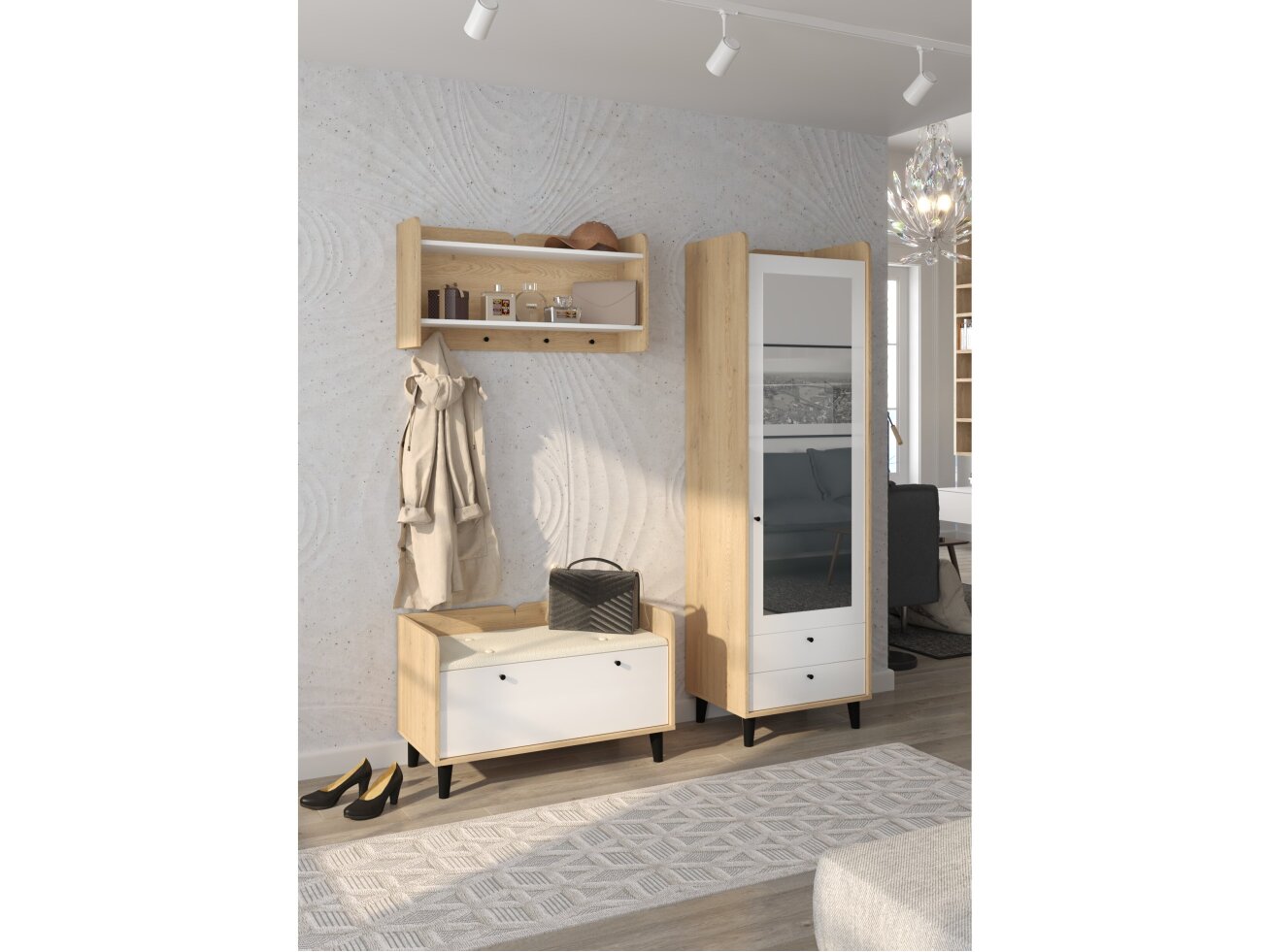 Prieškambario komplektas DOLCE 8 13 Prieškambario komplektas DOLCE 8 13