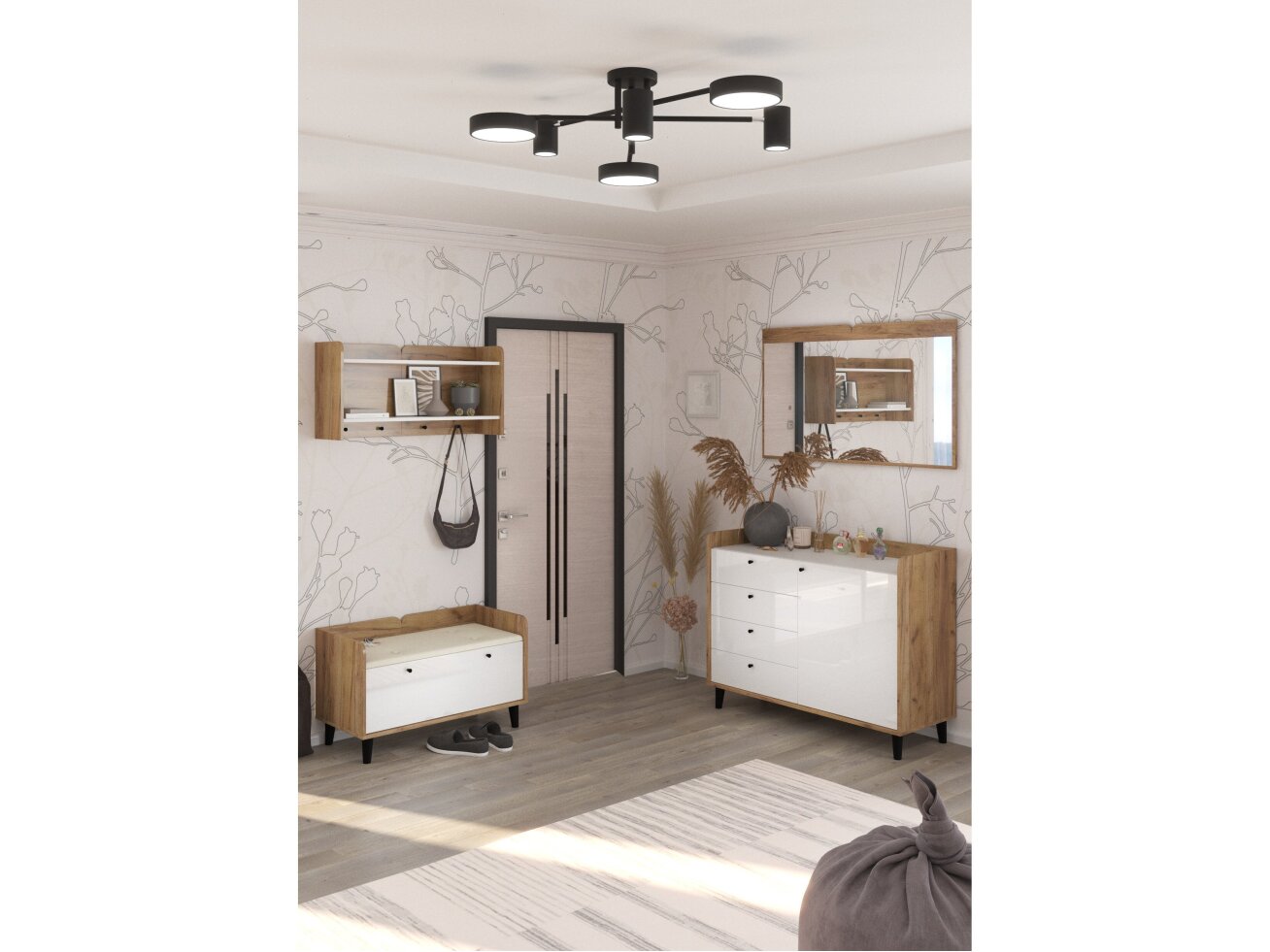 Prieškambario komplektas DOLCE 9 9 Prieškambario komplektas DOLCE 9 9