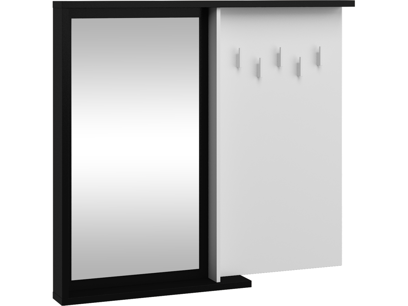 Drabužių kabykla su veidrodžiu HYB-26 10