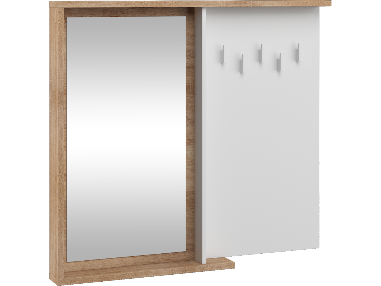 Drabužių kabykla su veidrodžiu HYB-26 8