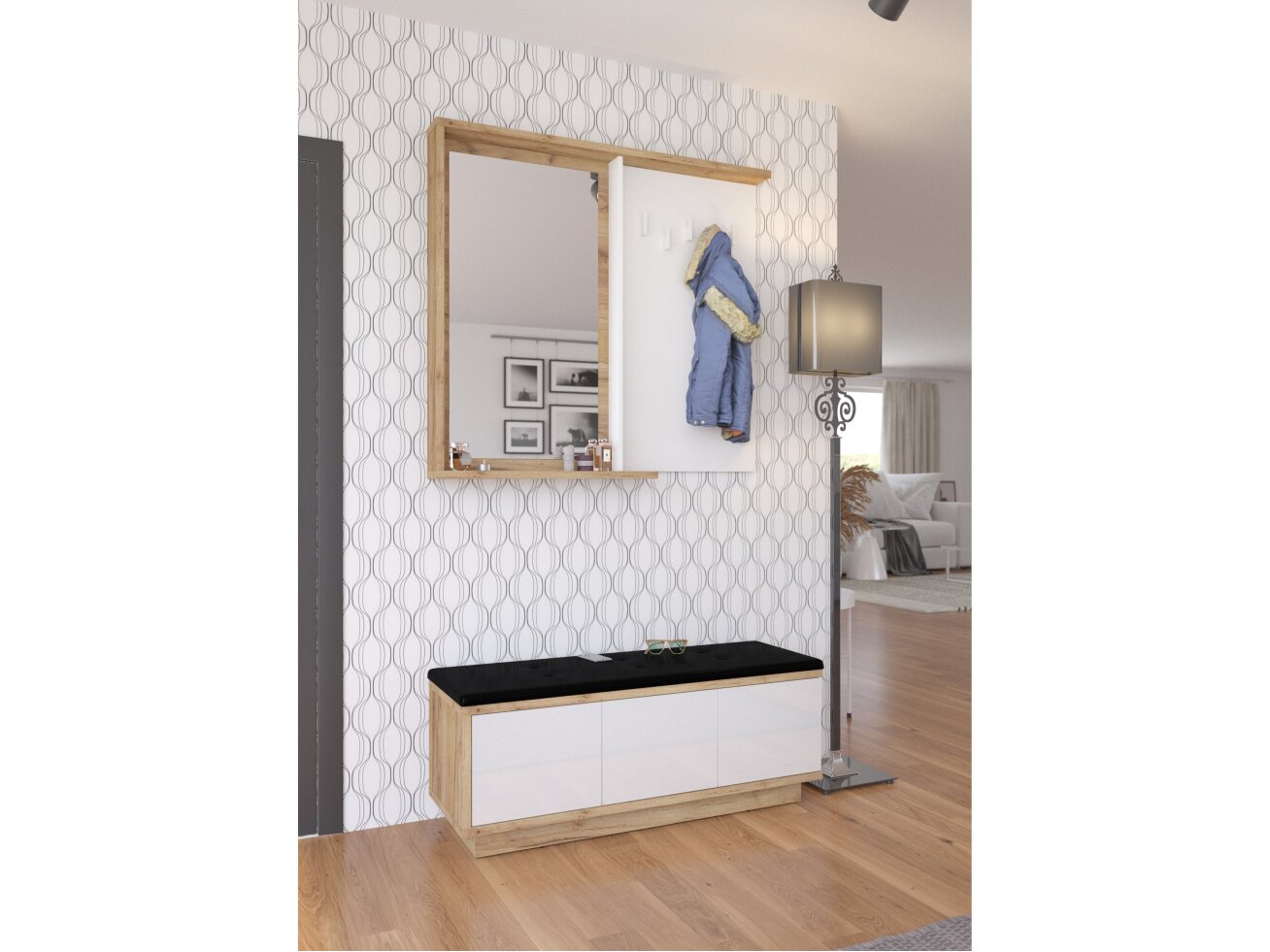 Prieškambario komplektas HYBRID 9 10 Prieškambario komplektas HYBRID 9 10