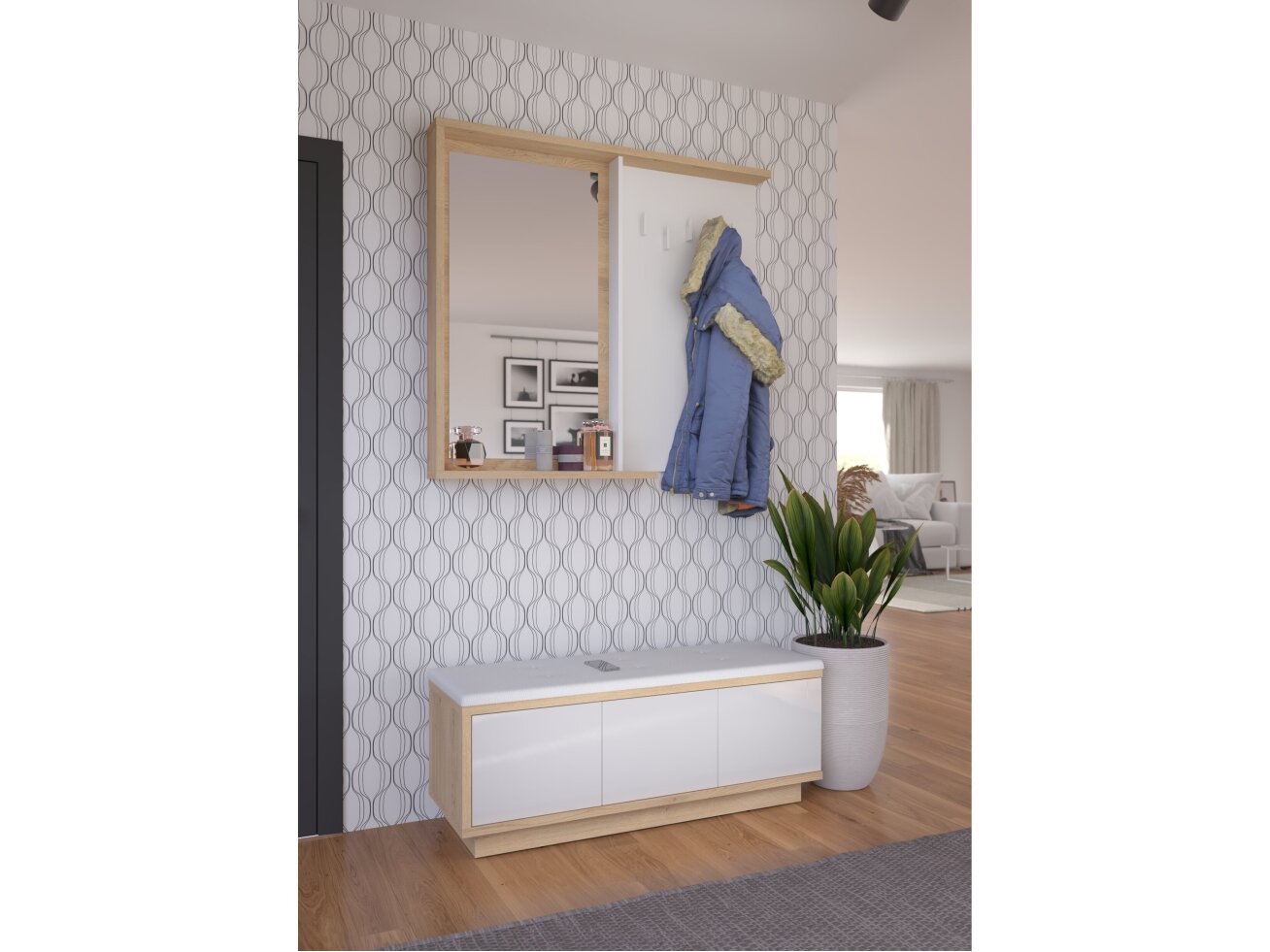 Prieškambario komplektas HYBRID 9 11 Prieškambario komplektas HYBRID 9 11