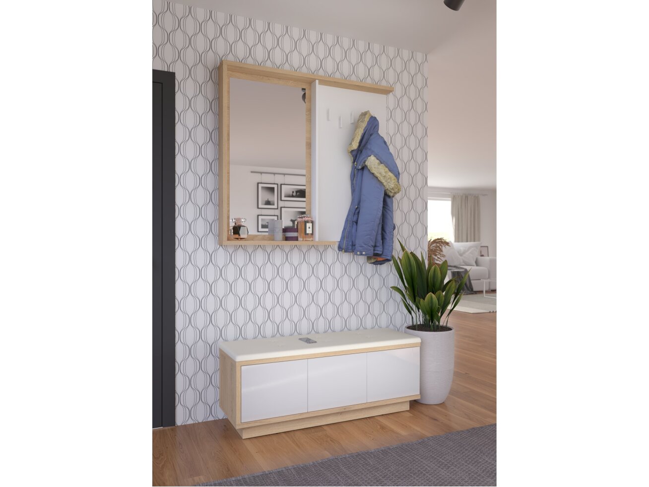 Prieškambario komplektas HYBRID 9 12 Prieškambario komplektas HYBRID 9 12