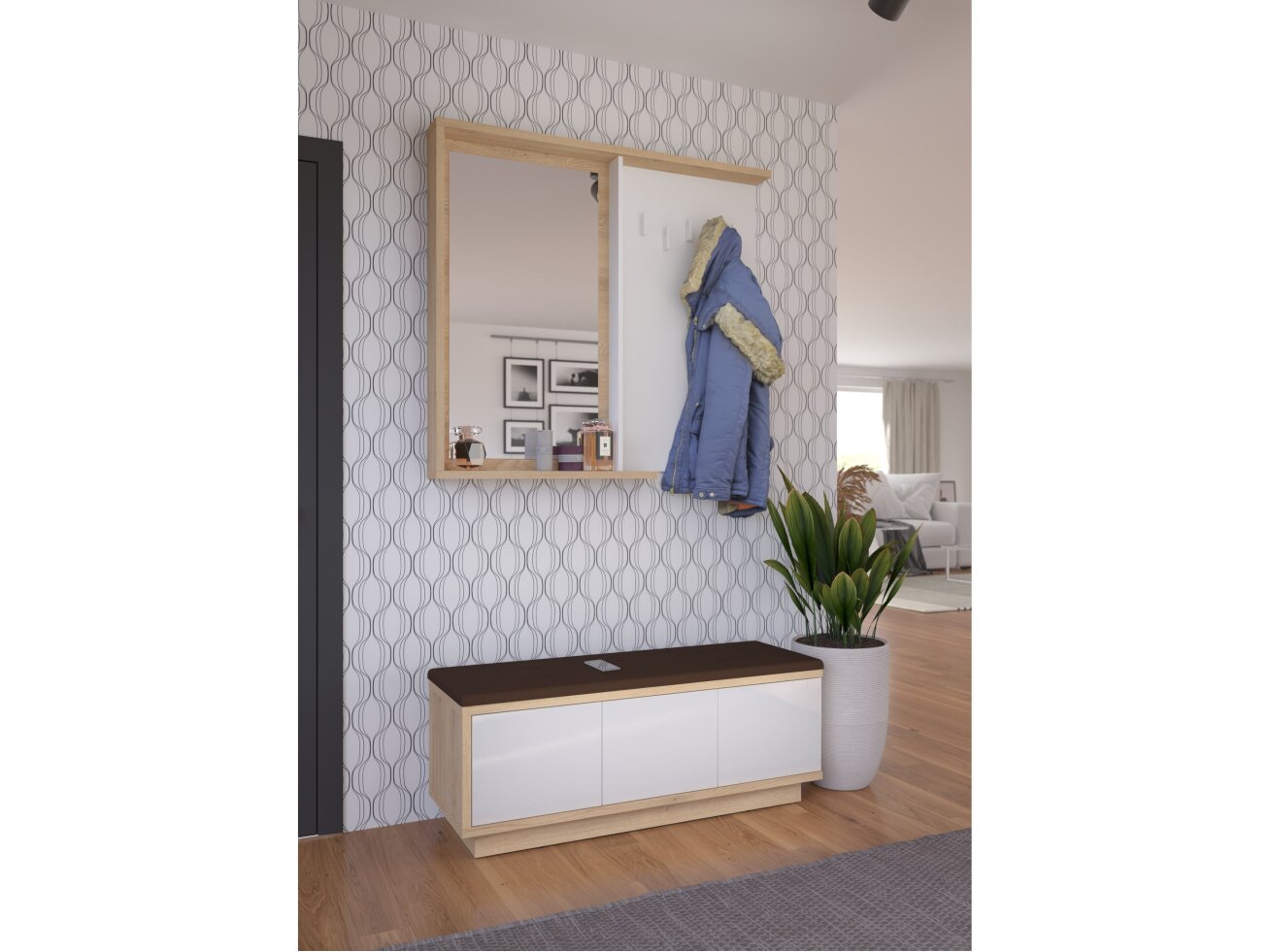 Prieškambario komplektas HYBRID 9 13