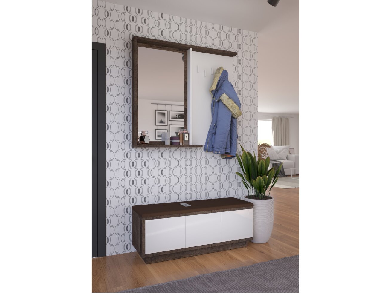 Prieškambario komplektas HYBRID 9 7