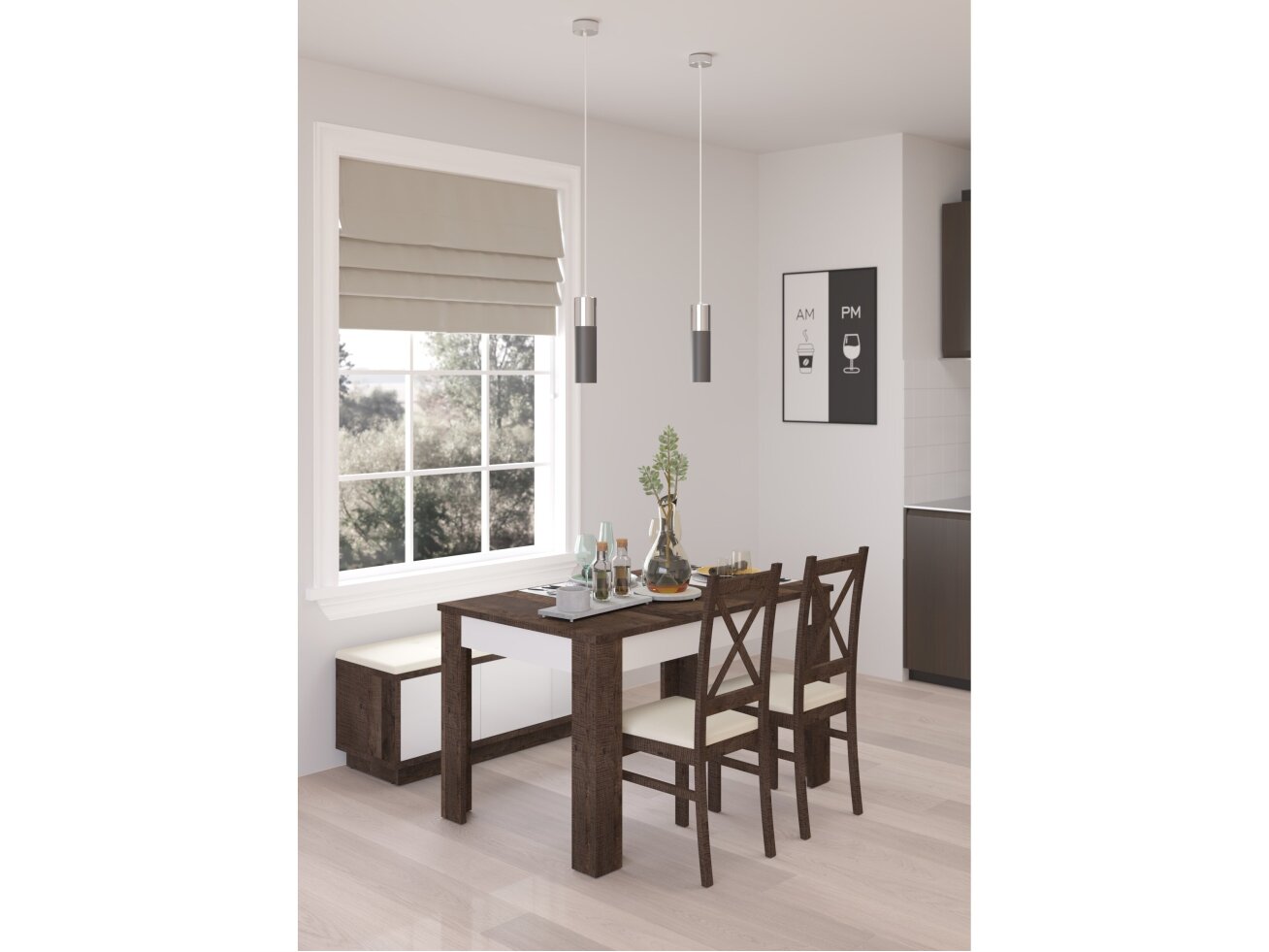 Svetainės baldų komplektas HYBRID 10 6