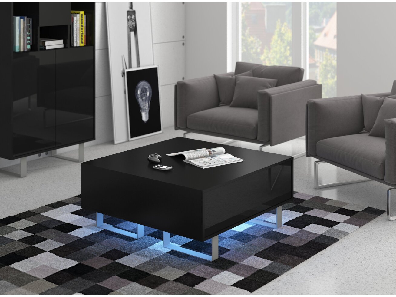 Žurnalinis staliukas KIN-08 8 Žurnalinis staliukas KIN-08 8