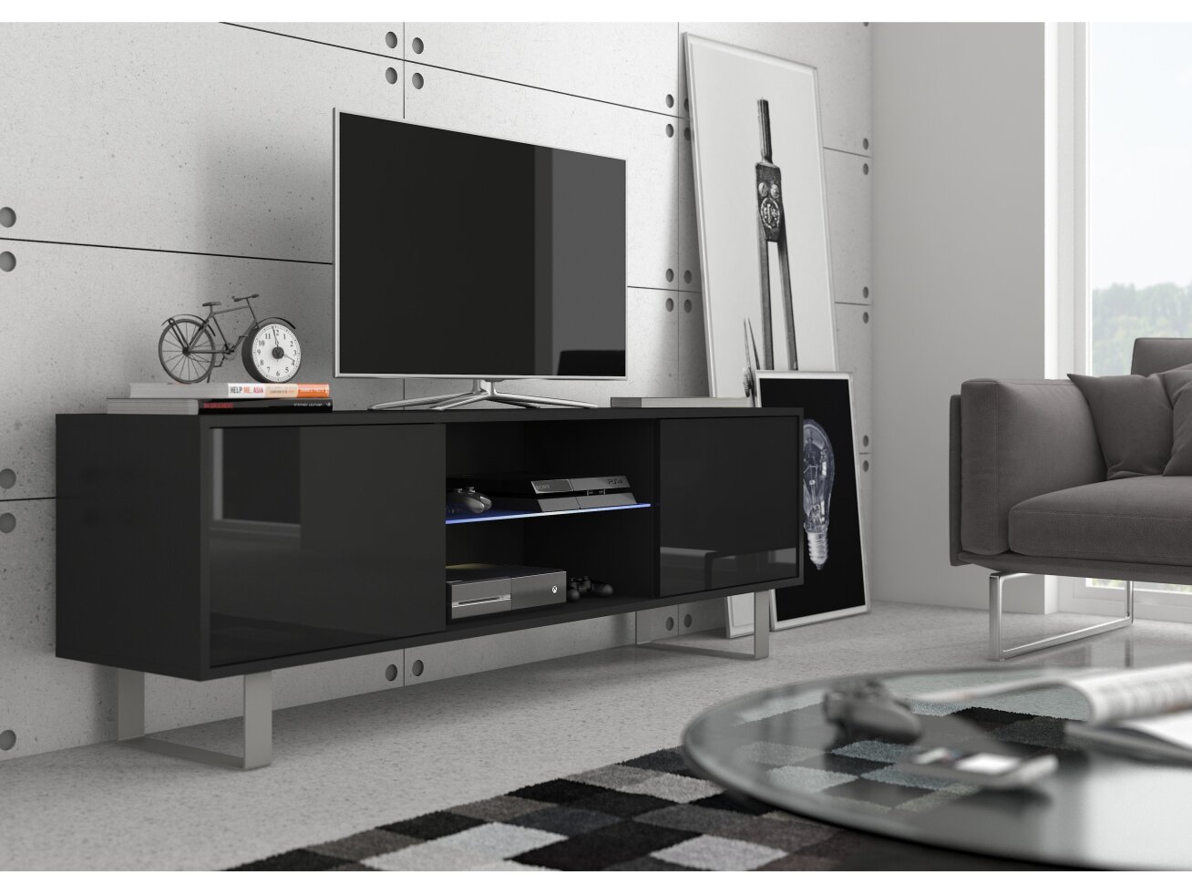 TV staliukas KIN-02 8