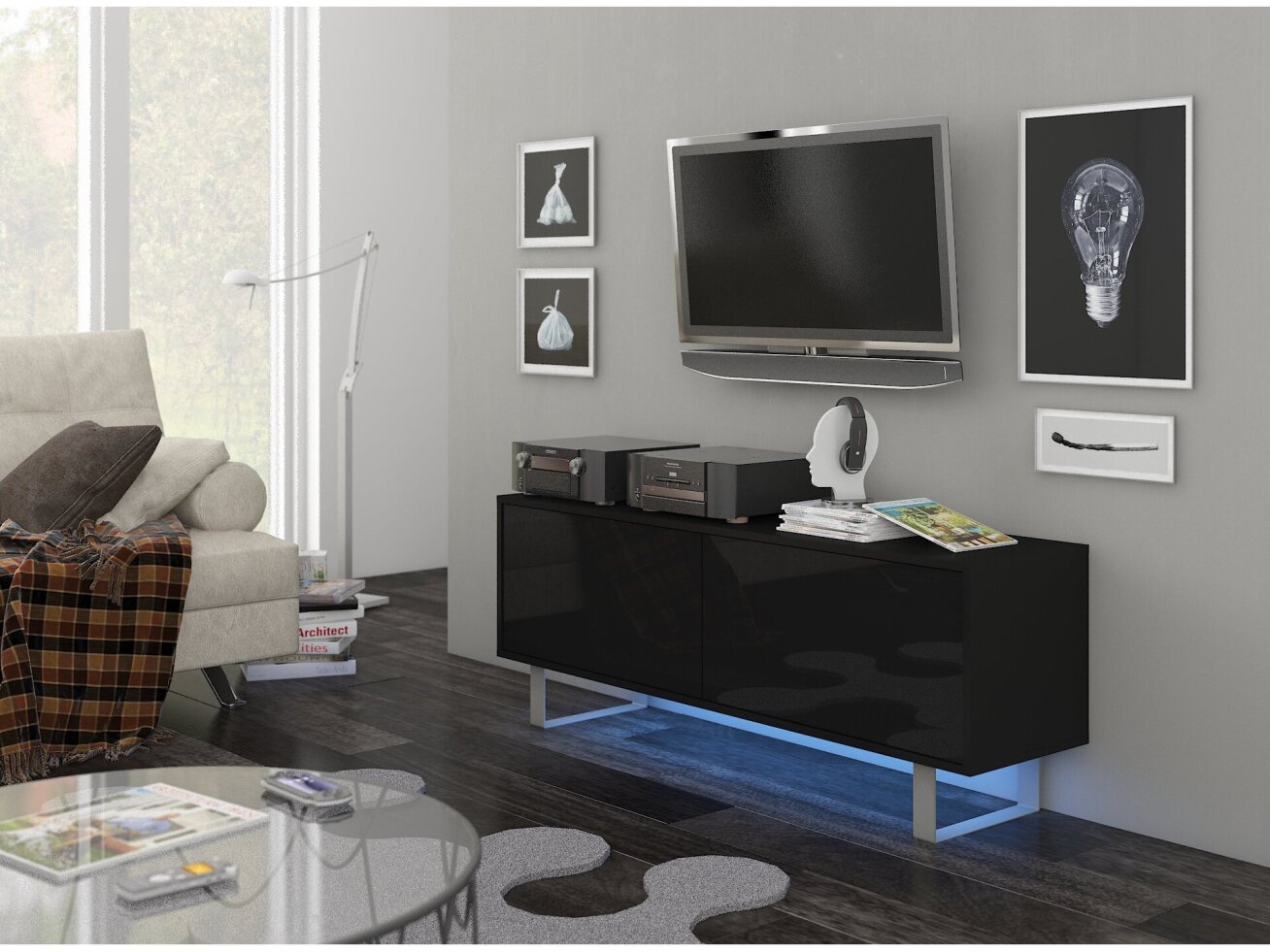 TV staliukas KIN-01 8