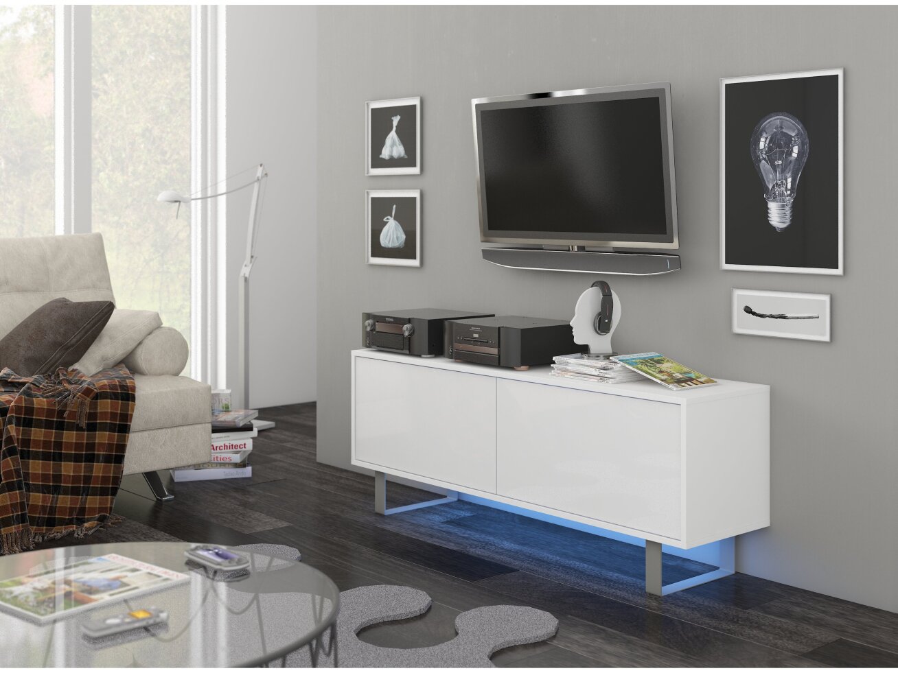 TV staliukas KIN-01 5