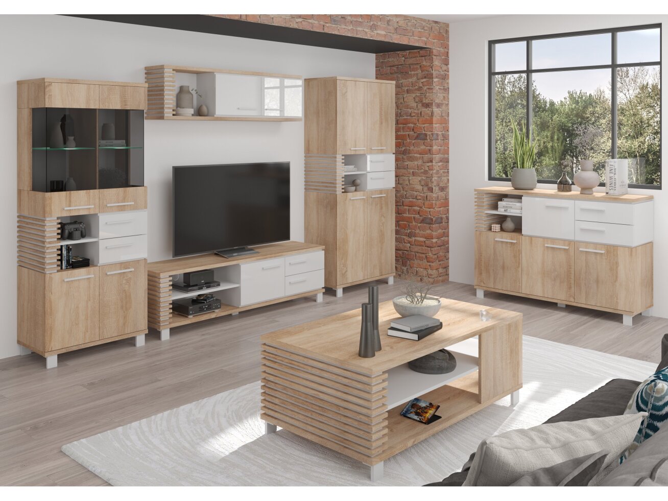 Svetainės baldų komplektas LAMIR 2 11