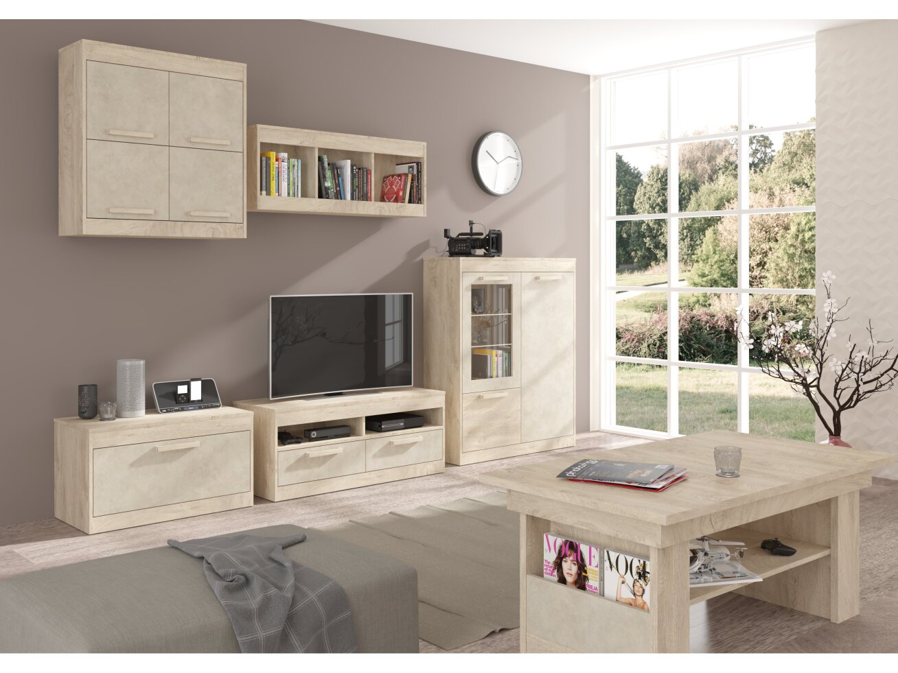 Svetainės baldų komplektas MAXIMUS 1 11 Svetainės baldų komplektas MAXIMUS 1 11