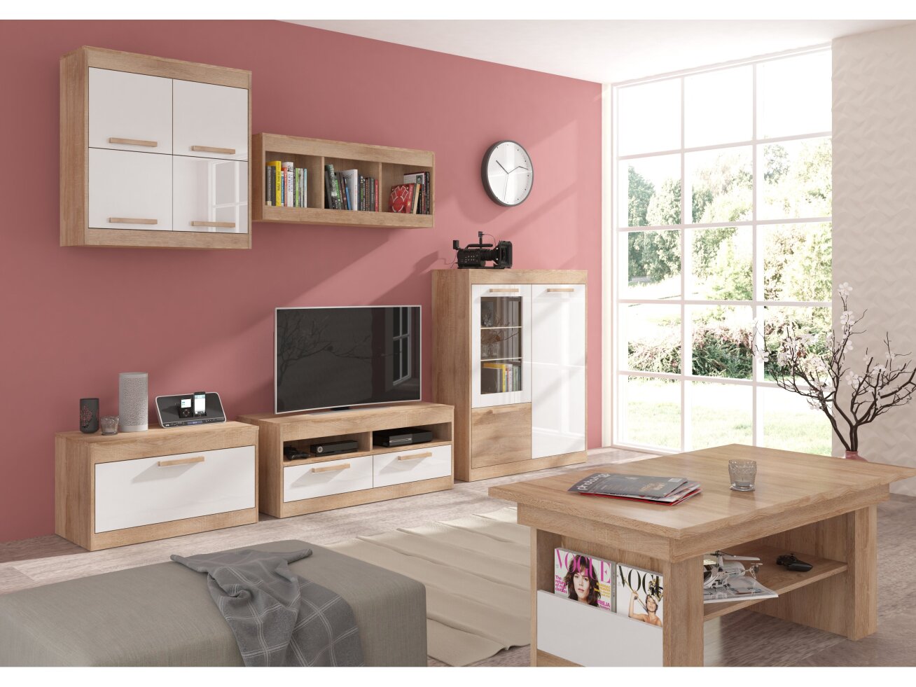 Svetainės baldų komplektas MAXIMUS 1 7