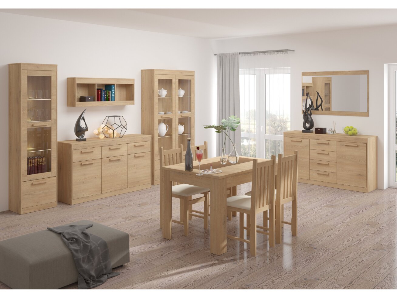 Svetainės baldų komplektas MAXIMUS 10 8 Svetainės baldų komplektas MAXIMUS 10 8