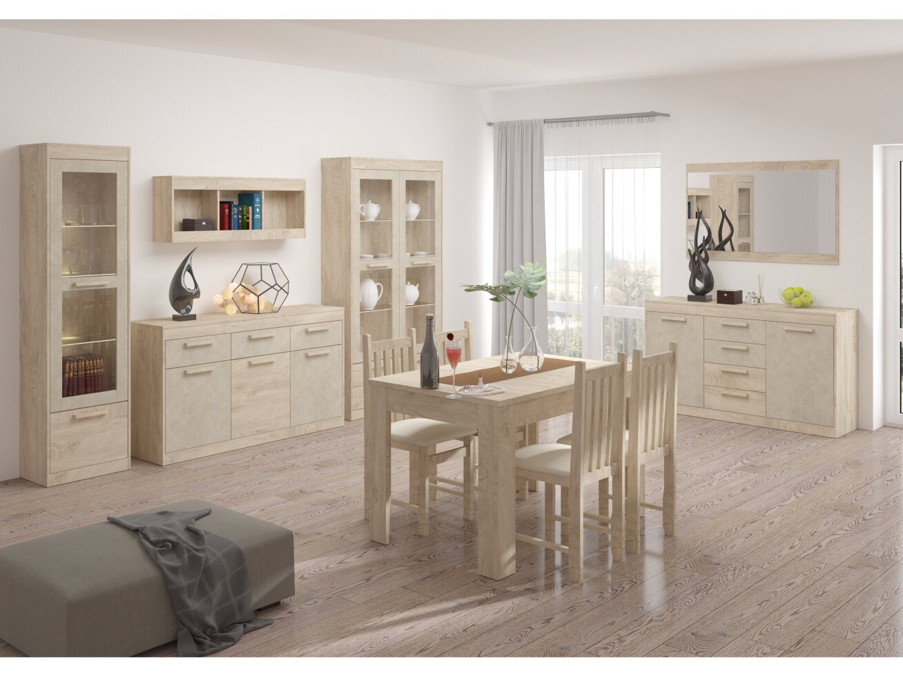 Svetainės baldų komplektas MAXIMUS 10 12 Svetainės baldų komplektas MAXIMUS 10 12