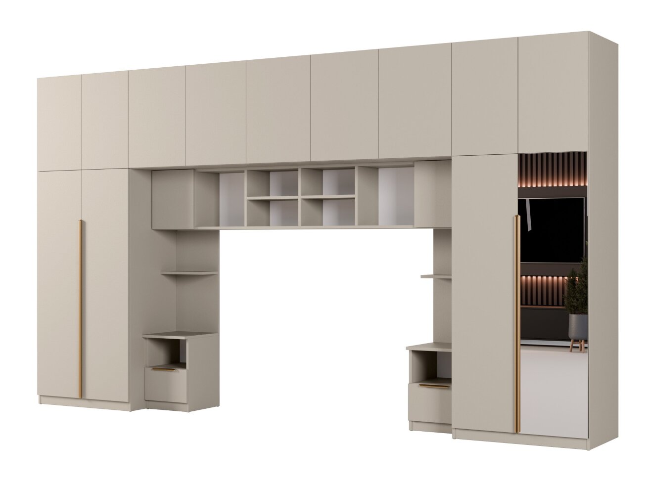 Miegamojo baldų komplektas JULA 18 Miegamojo baldų komplektas JULA 18