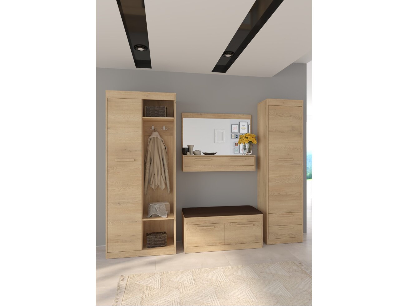 Prieškambario komplektas MAXIMUS 14 7 Prieškambario komplektas MAXIMUS 14 7