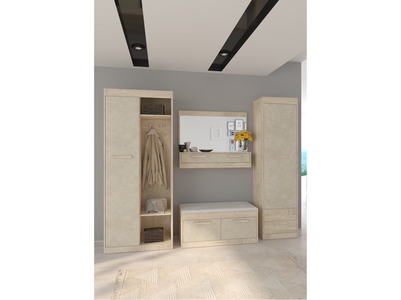 Prieškambario komplektas MAXIMUS 14 14 Prieškambario komplektas MAXIMUS 14 14