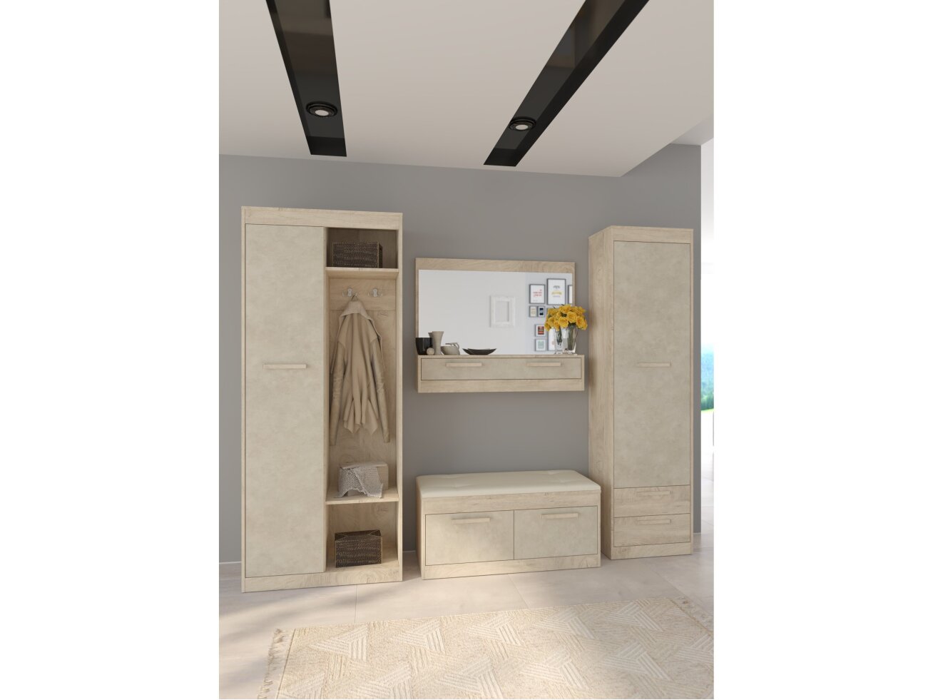 Prieškambario komplektas MAXIMUS 14 15