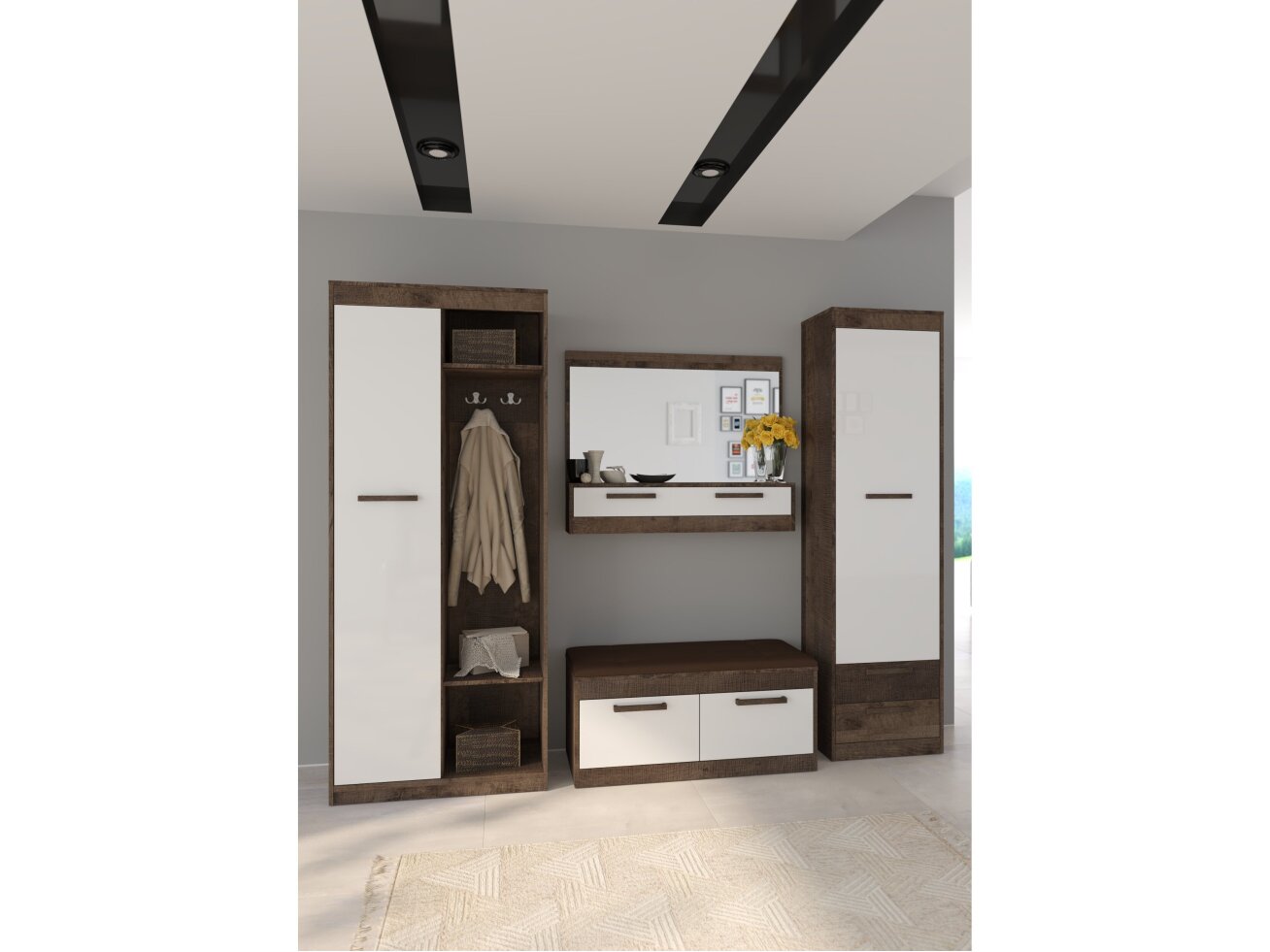 Prieškambario komplektas MAXIMUS 14 11 Prieškambario komplektas MAXIMUS 14 11