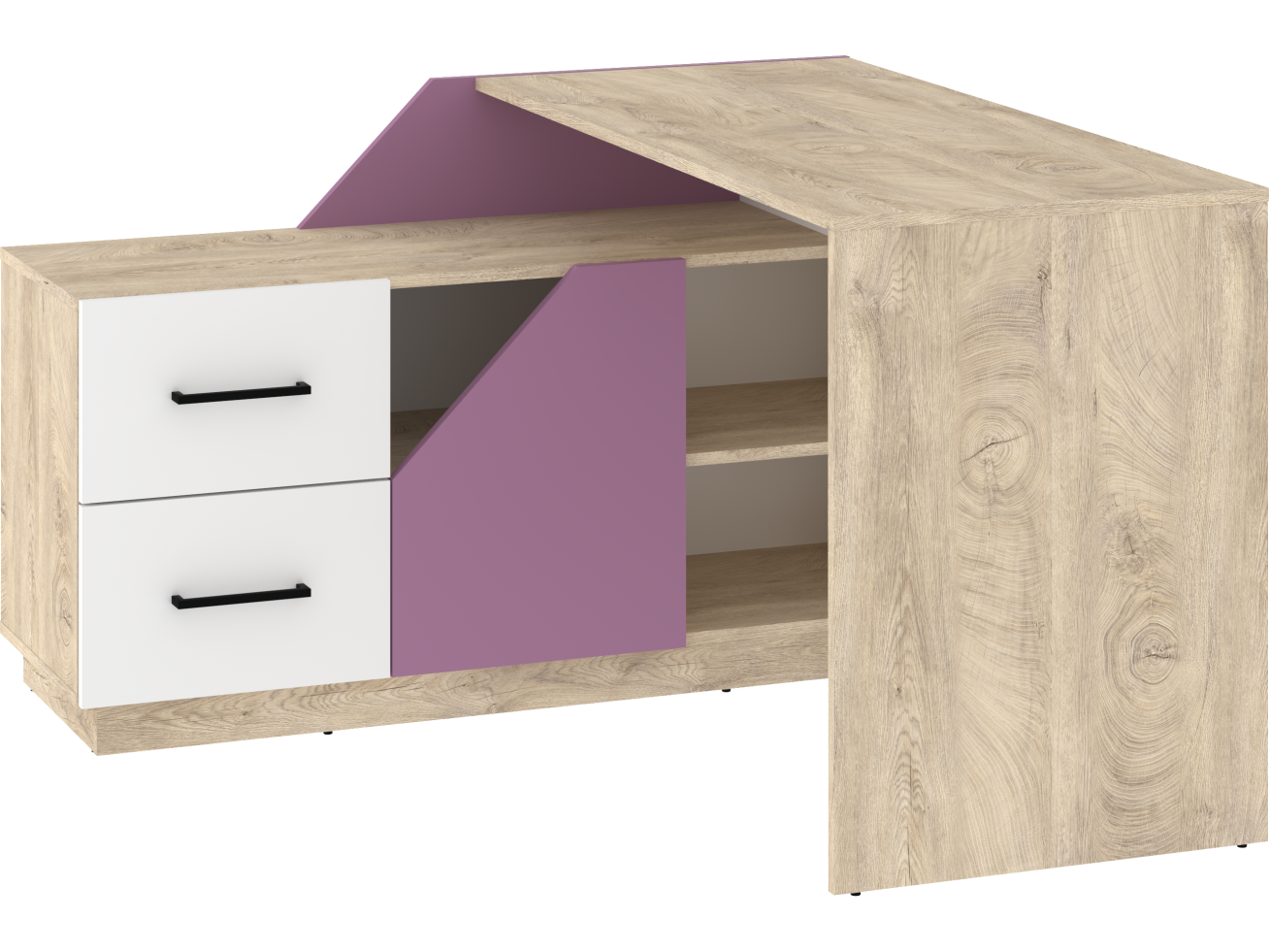 Kampinis darbo stalas PAX-02 9